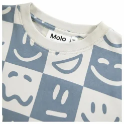 Molo T-shirt Riley Mood Squares Coton Bio ||Enfant T-Shirts, Chemises|T-Shirts, Chemises