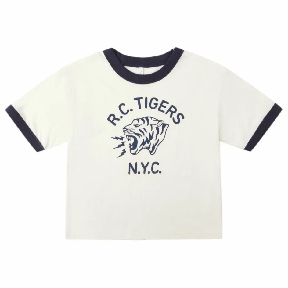 Rylee + Cru T-shirt Ringer Tigers Mini ||Enfant T-Shirts, Chemises|T-Shirts, Chemises