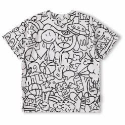 Enfant Molo T-Shirts, Chemises*T-shirt Rodney Doodles Coton Bio |