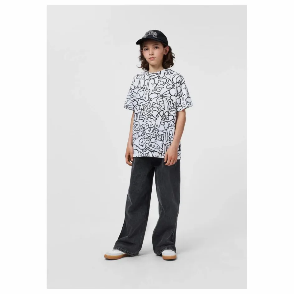 Enfant Molo T-Shirts, Chemises*T-shirt Rodney Doodles Coton Bio |