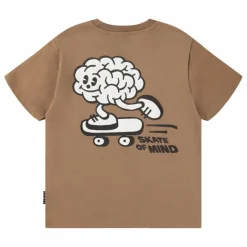 Outlet Molo T-shirt Rodney Skate Coton Bio | Marron