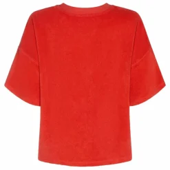 Clearance Xirena T-shirt Roe Eponge | Rouge
