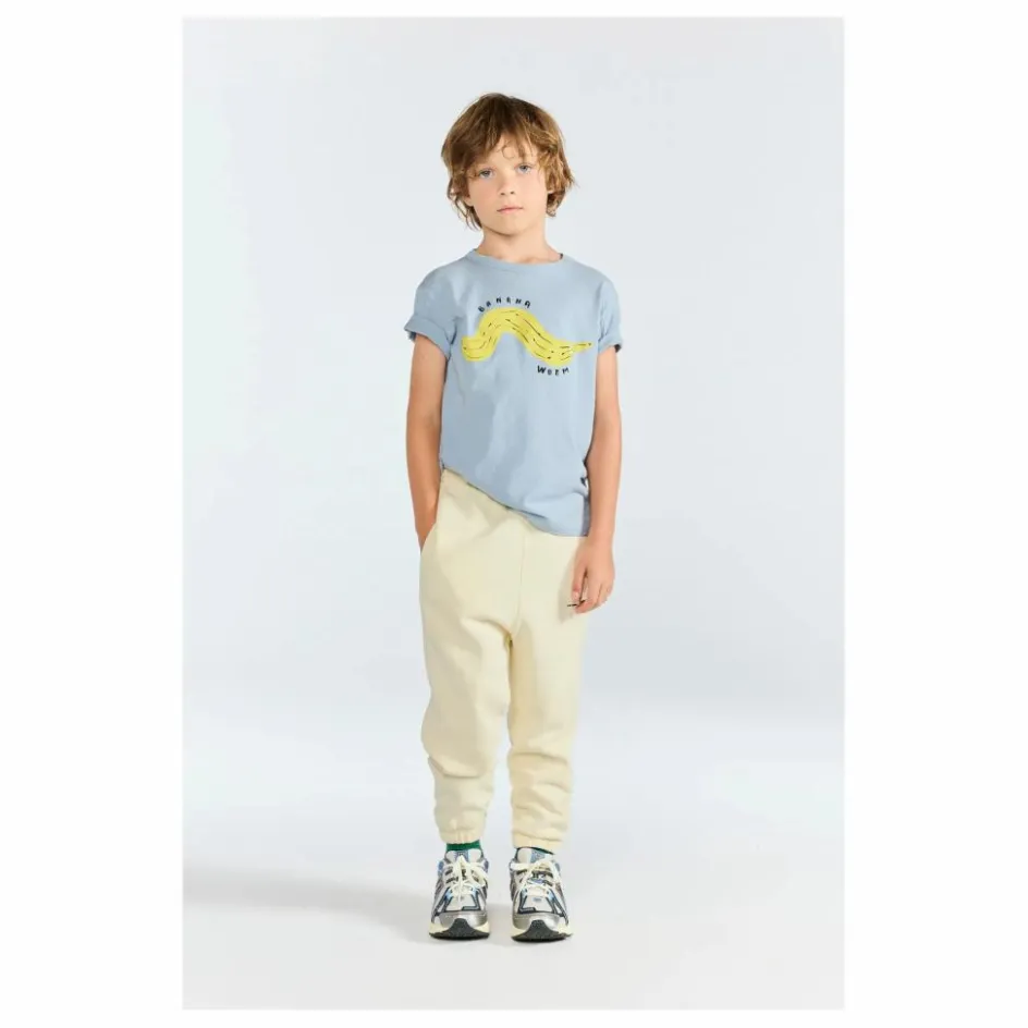 Clearance The Animals Observatory T-shirt Rooster Coton Bio | Bleu gris