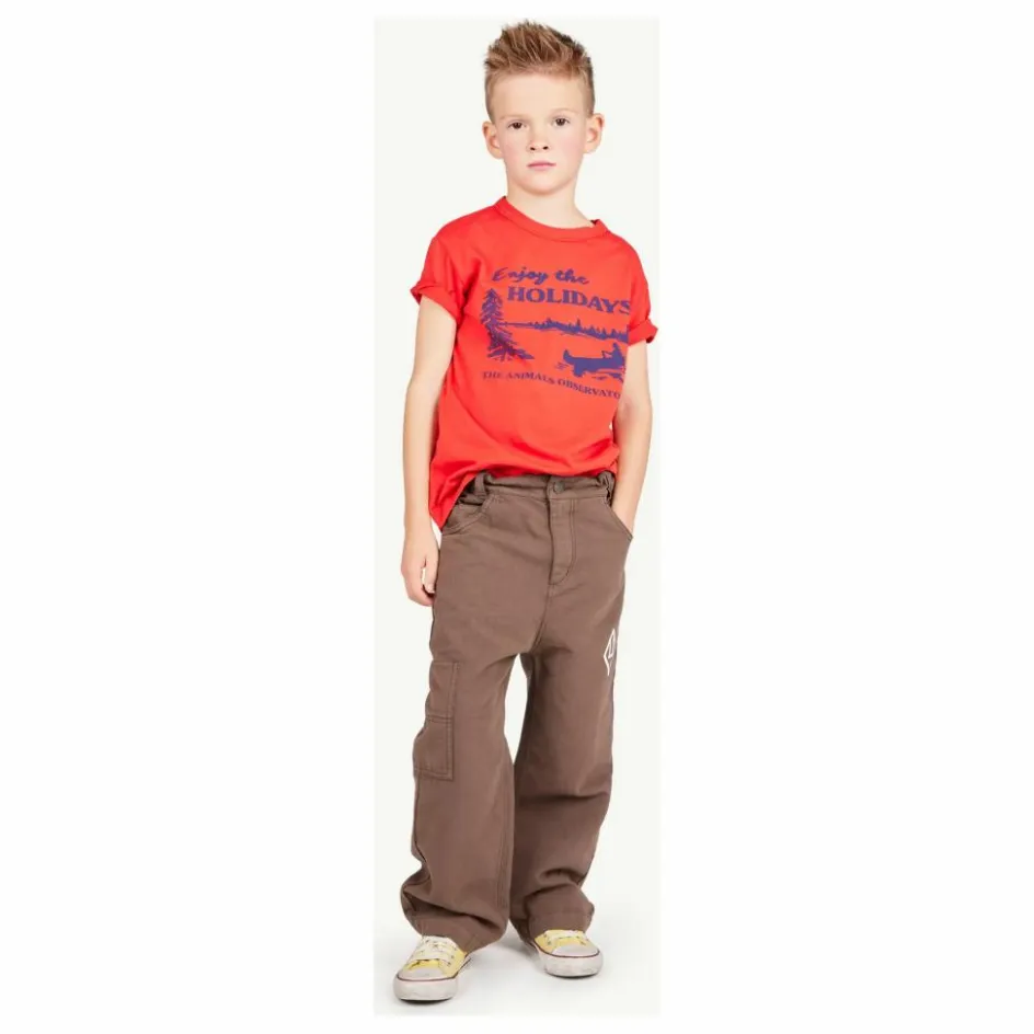 Enfant The Animals Observatory T-Shirts, Chemises|Blouses, T-Shirts*T-Shirt Rooster Holidays |