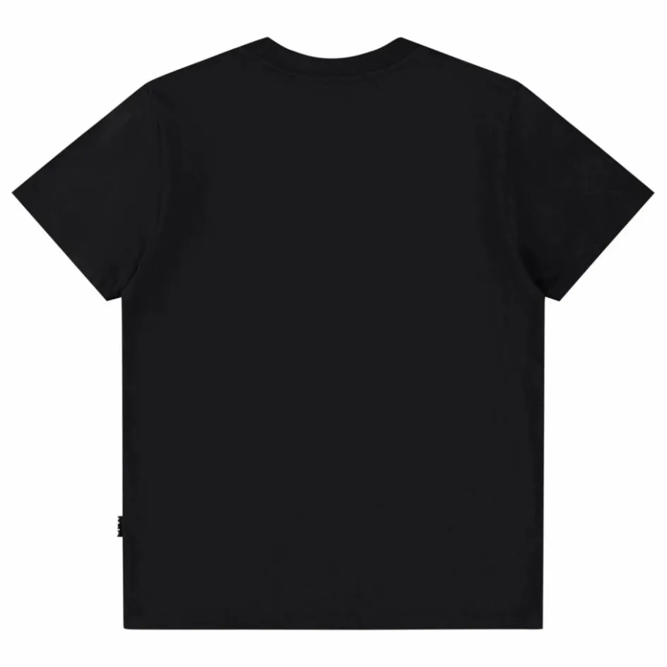 New Molo T-shirt Roxo Coton Bio | Noir
