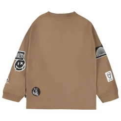 Molo T-shirt Rube Coton Bio | Marron