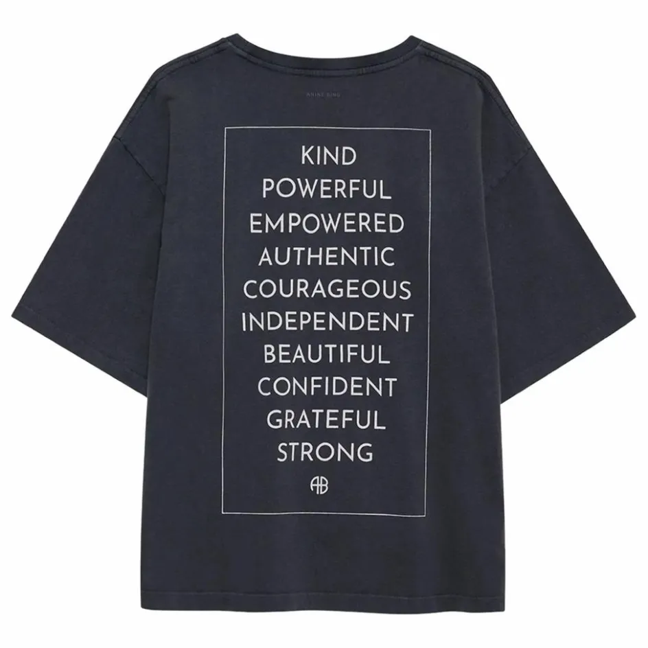 Femme Anine Bing Tee-Shirts, Polos*T-shirt Rudy Empowerment |