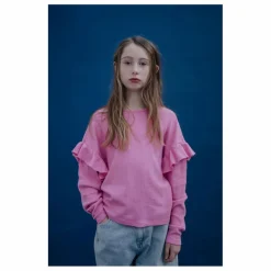Hot T-shirt Ruffle Coton Bio | Enfant Blouses, T-Shirts|Blouses, T-Shirts