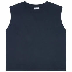 Clearance Smallable Woman T-shirt Sans Manches Freja Coton Bio | Noir