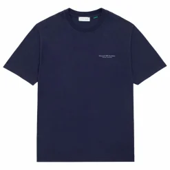 Clearance Edmmond Studios T-Shirt Savile Row | Bleu marine