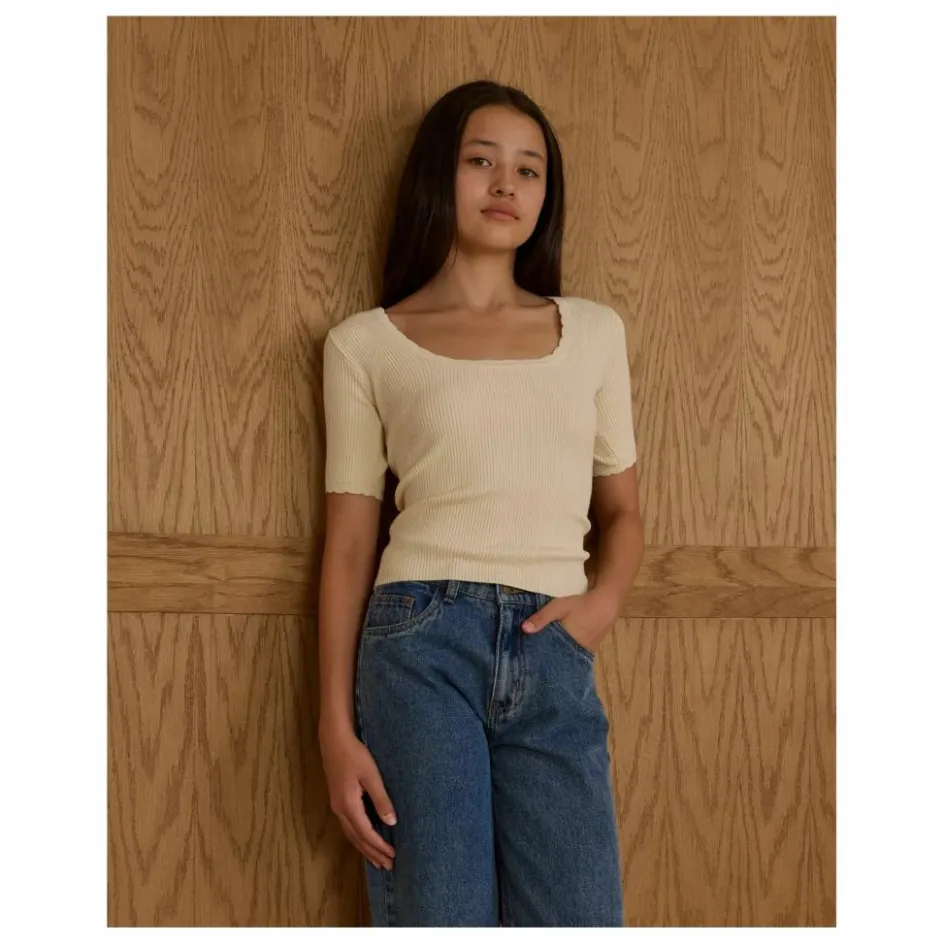 Enfant Rylee + Cru Blouses, T-Shirts|Blouses, T-Shirts*T-shirt Scallop |
