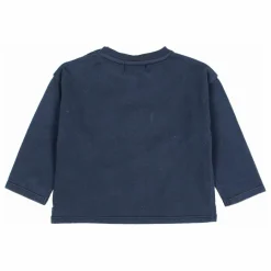 Outlet Búho T-shirt Ski Coton Bio | Bleu marine