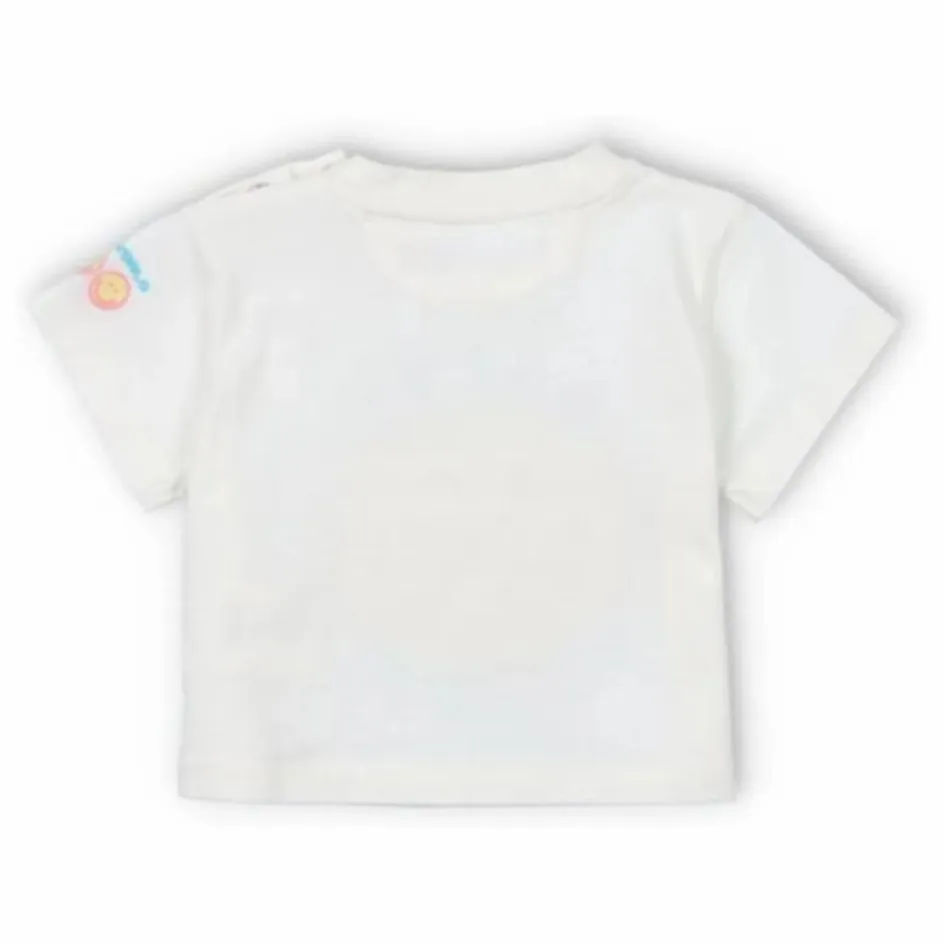 the new society T-shirt Smiley Baby | Blanc