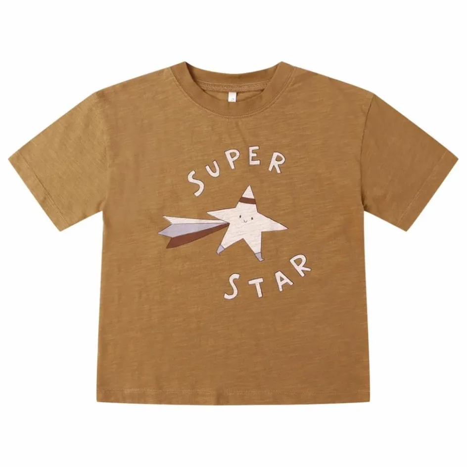 Clearance Rylee + Cru T-shirt Super Star | Ocre