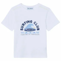 Hot Tartine et Chocolat T-shirt Surfing Club | Blanc