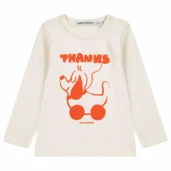 Best Bobo Choses T-shirt Thanks Coton Bio | Ecru