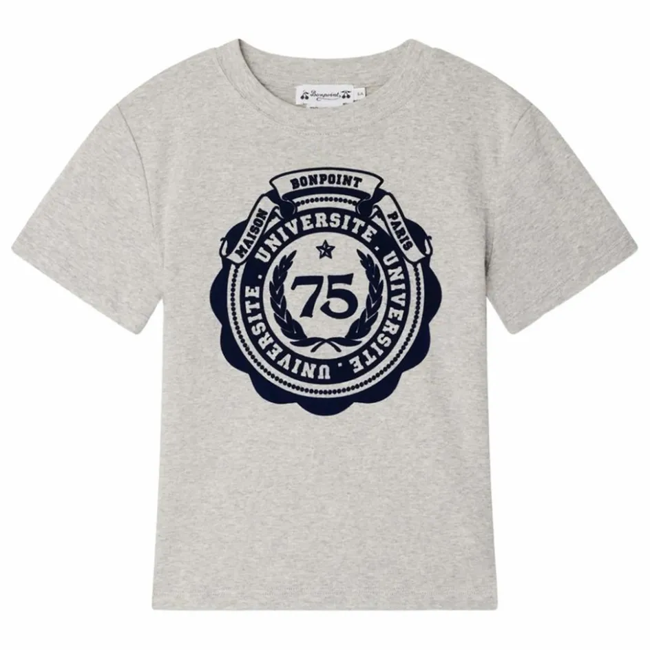 Enfant Bonpoint T-Shirts, Chemises|T-Shirts, Chemises*T-shirt Thibald Coton Bio |