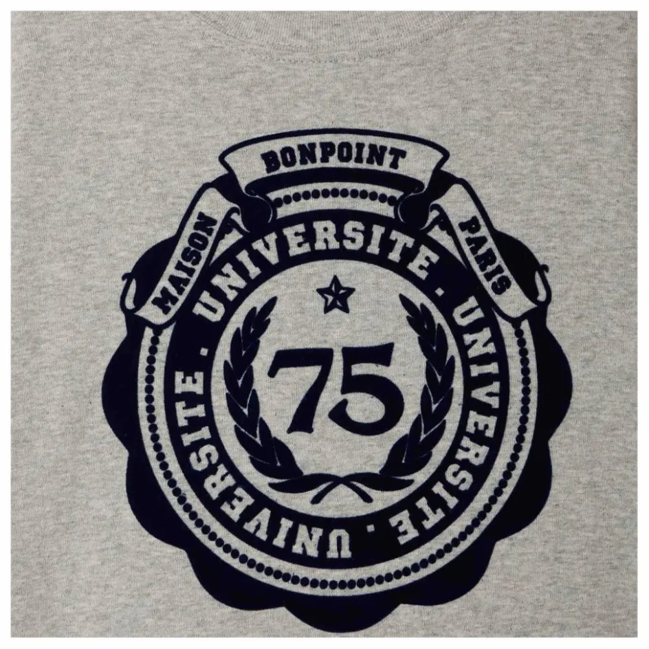 Enfant Bonpoint T-Shirts, Chemises|T-Shirts, Chemises*T-shirt Thibald Coton Bio |