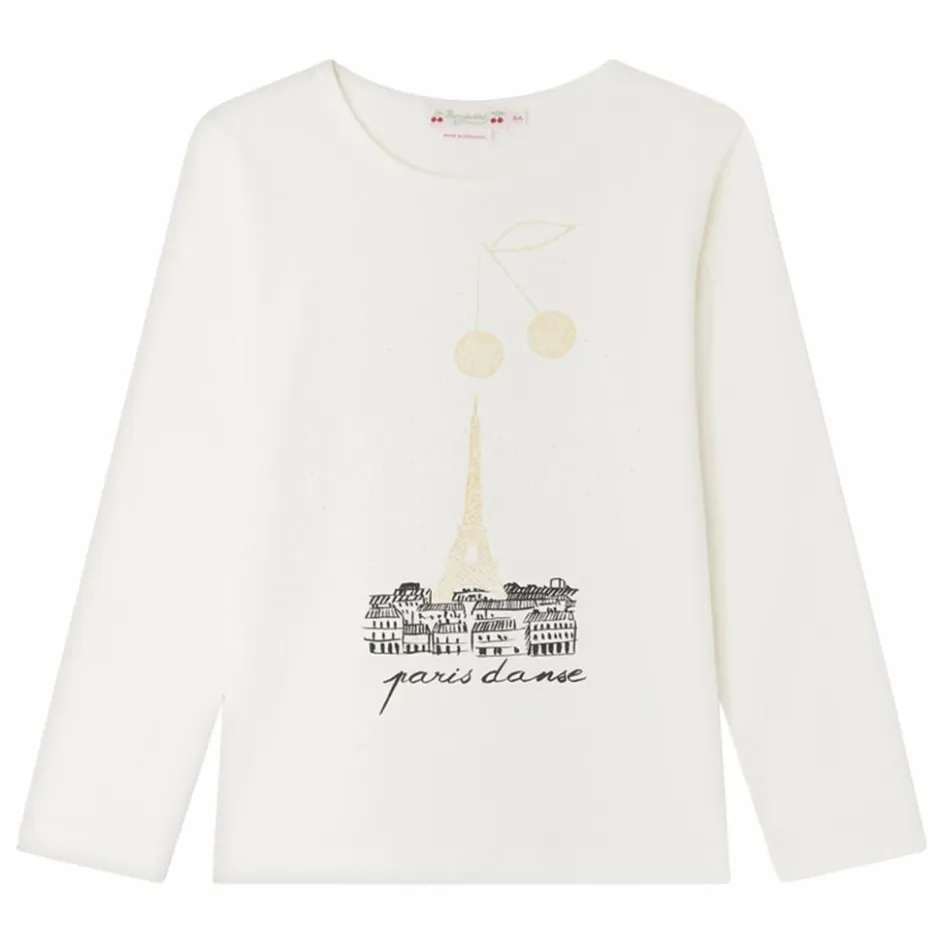 Bonpoint T-shirt Tidjiane Paris Jersey Coton Bio ||Enfant Blouses, T-Shirts|Blouses, T-Shirts