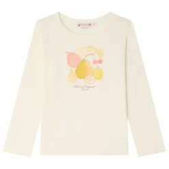 Enfant Bonpoint Blouses, T-Shirts*T-shirt Tidjiane Poires Jersey Coton Bio |