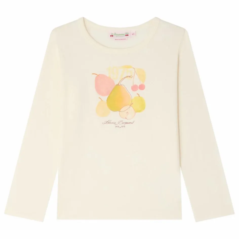 Enfant Bonpoint Blouses, T-Shirts*T-shirt Tidjiane Poires Jersey Coton Bio |