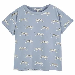 Outlet Emile et Ida T-Shirt Tigre Coton Bio | Lavande