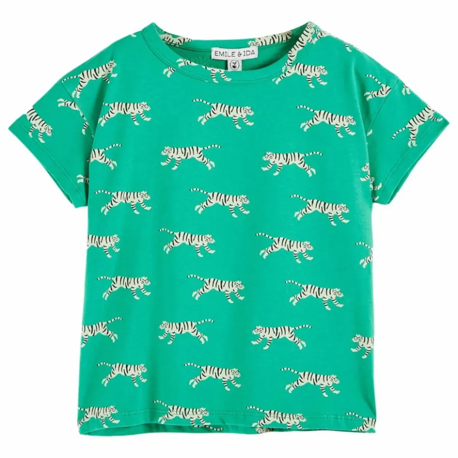 Hot T-Shirt Tigre Coton Bio | Enfant T-Shirts, Chemises