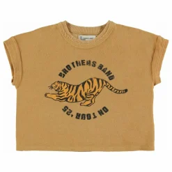 Piupiuchick T-shirt Tigre Eponge Coton Bio ||Enfant T-Shirts, Chemises|Blouses, T-Shirts