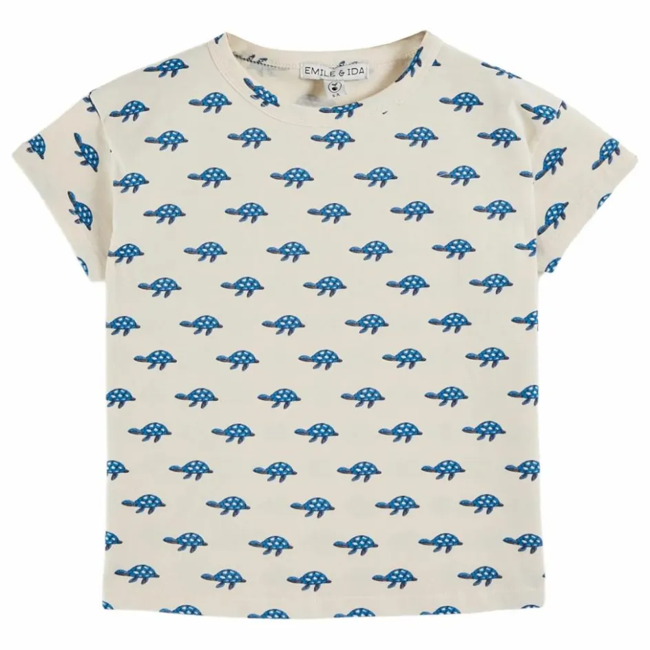 Enfant Emile et Ida T-Shirts, Chemises*T-Shirt Tortue Coton Bio |