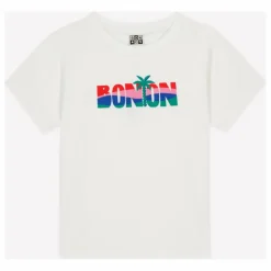 Hot Bonton T-shirt Tubo Palmier | Ecru