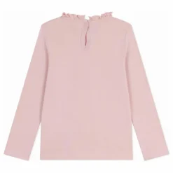 Petit Bateau T-shirt Uni Col Volants Coton Bio ||Enfant Blouses, T-Shirts