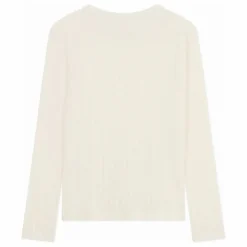 Petit Bateau T-shirt Uni Pointelle Coton Bio ||Femme Tee-Shirts, Polos