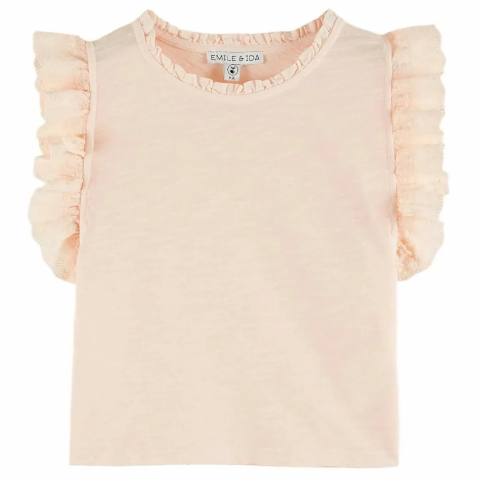 Enfant Emile et Ida Blouses, T-Shirts*T-Shirt Volants Coton Bio |