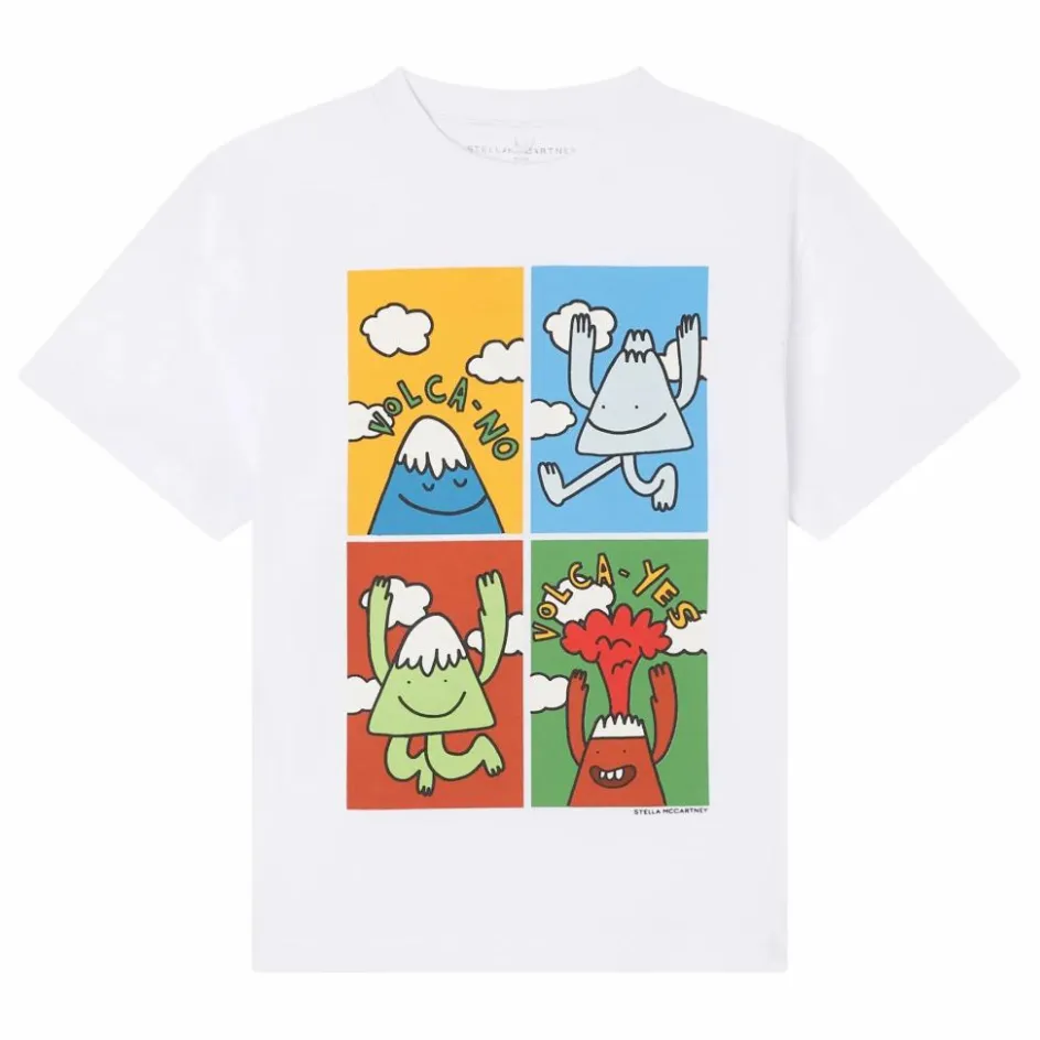 Enfant Stella McCartney Kids Blouses, T-Shirts|T-Shirts, Chemises*T-shirt Volcan |