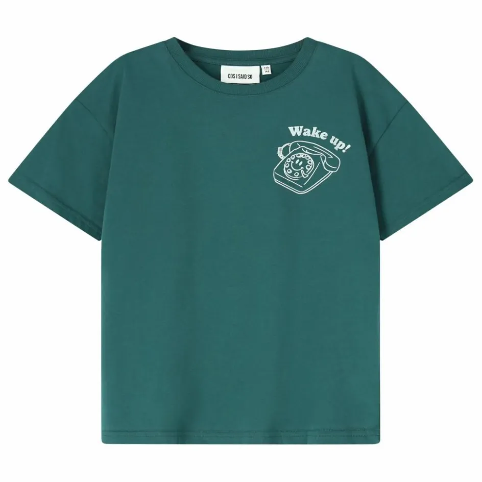 Cos I Said So T-shirt Wake Up Coton Bio ||Enfant T-Shirts, Chemises|Blouses, T-Shirts
