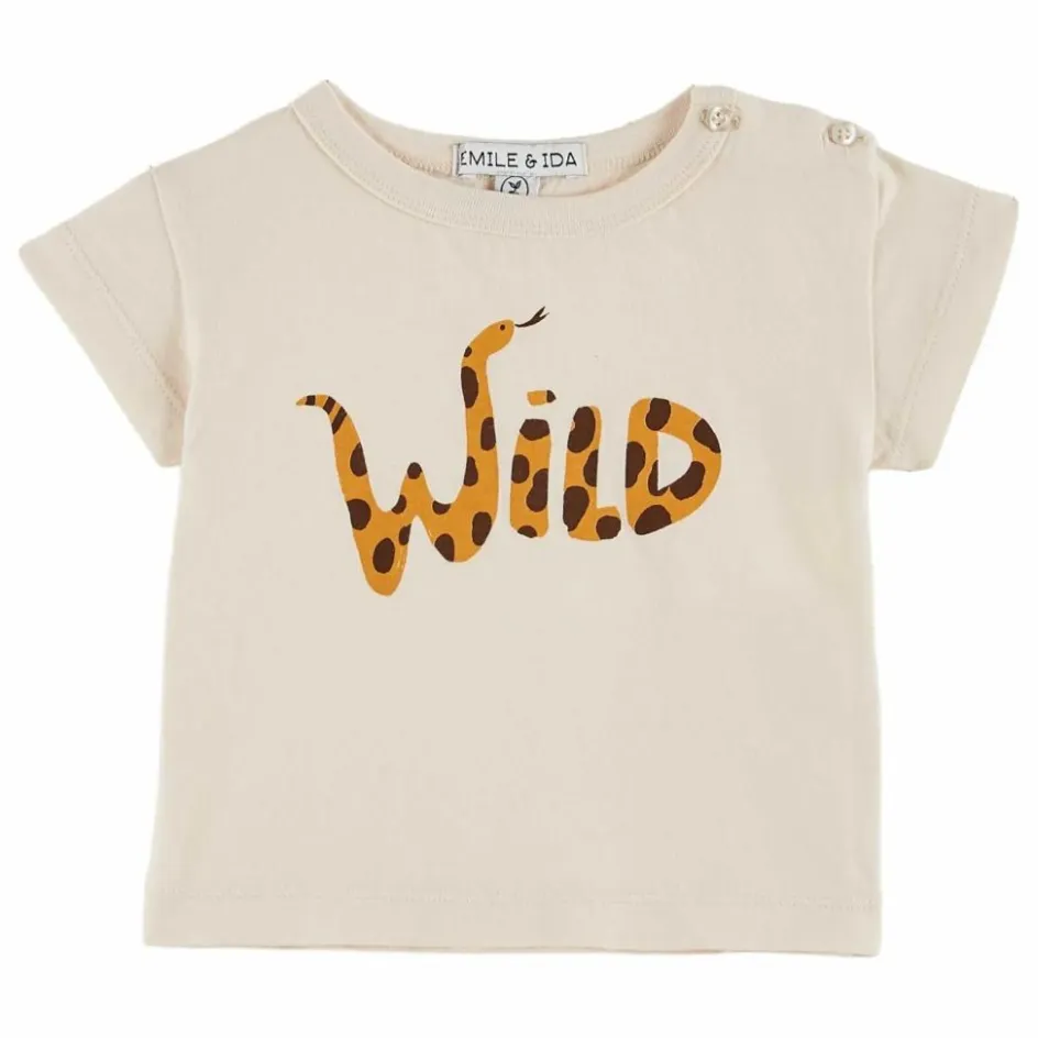 Enfant Emile et Ida T-Shirts, Chemises|T-Shirts, Chemises*T-Shirt Wild Coton Bio |