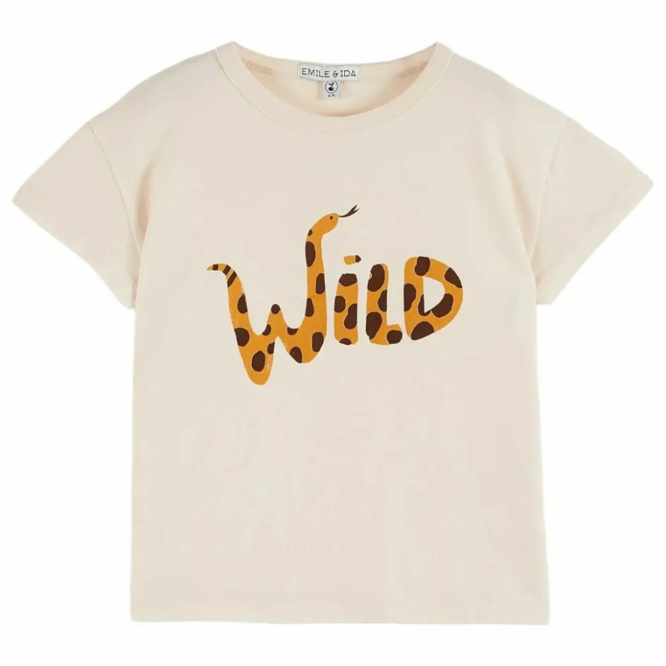 Enfant Emile et Ida T-Shirts, Chemises|T-Shirts, Chemises*T-Shirt Wild Coton Bio |