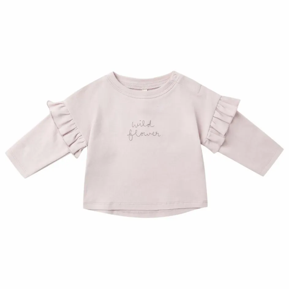 Enfant Quincy Mae Blouses, T-Shirts|Blouses, T-Shirts*T-shirt Wild Flower Coton Bio | Lilas
