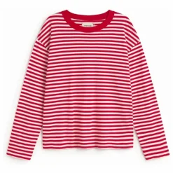 Clearance Thinking Mu T-shirt Willy Emily R Rayé Coton Bio | Rouge