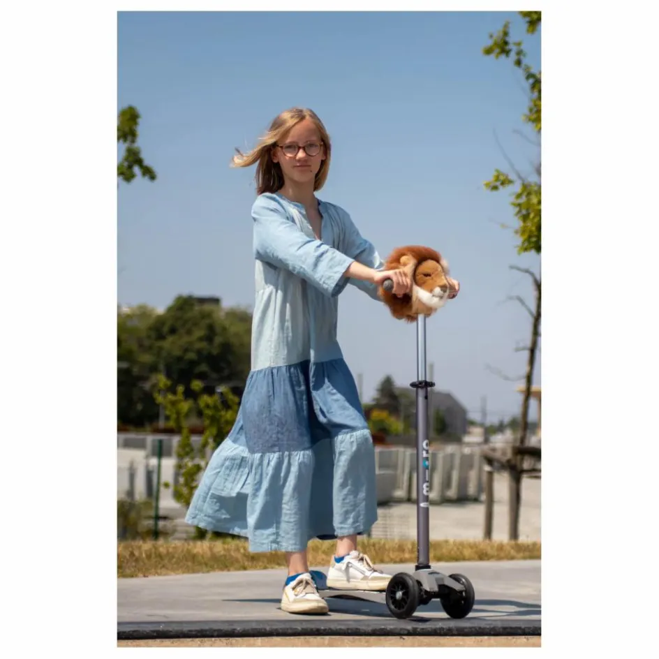 Wild & Soft Skates, Trottinettes*Tête de trottinette Lion |