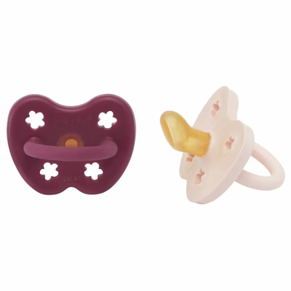 Clearance Tétines physiologiques en caoutchouc naturel - Lot de 2 | Tétines|Puériculture