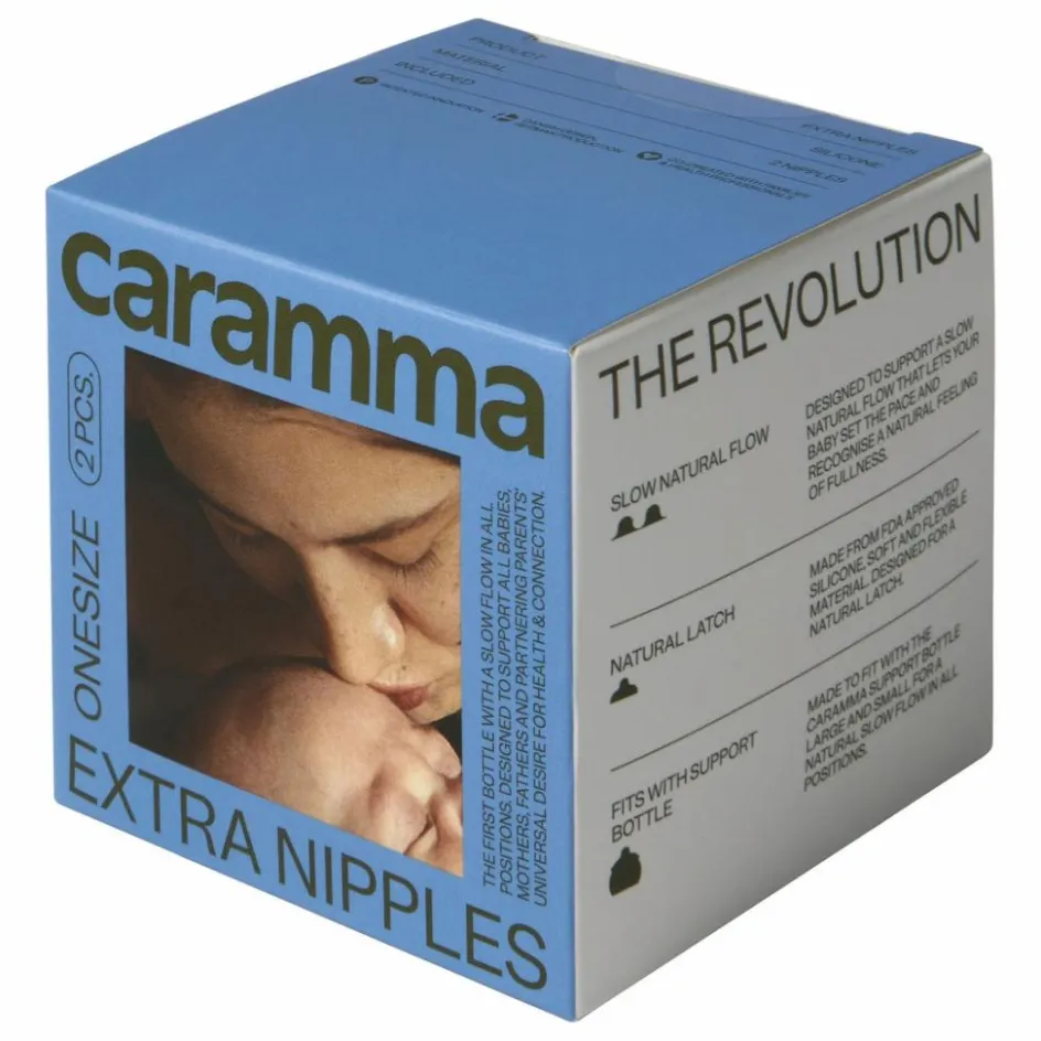 Caramma Biberons|Puériculture*Tétines pour biberon - Set de 2