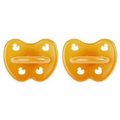 Hevea Tétines|Puériculture*Tétines symétriques en caoutchouc - Lot de 2