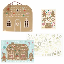 Meri Meri Valise de jeux Gingerbread| Loisirs Créatifs