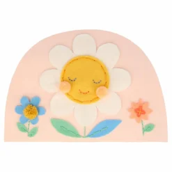 New Meri Meri Valisette avec fleurs brodées Multicolore