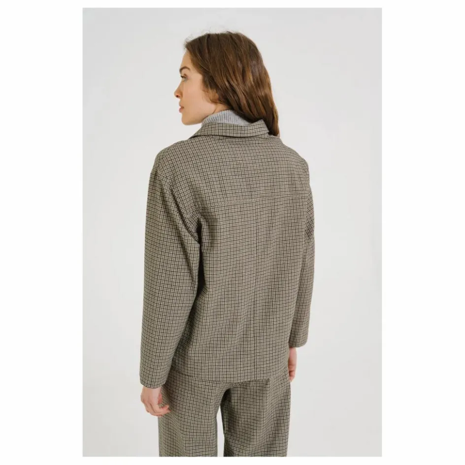 Sale Vareuse Maelie Scotty Carreaux | Femme Blouses, Chemises
