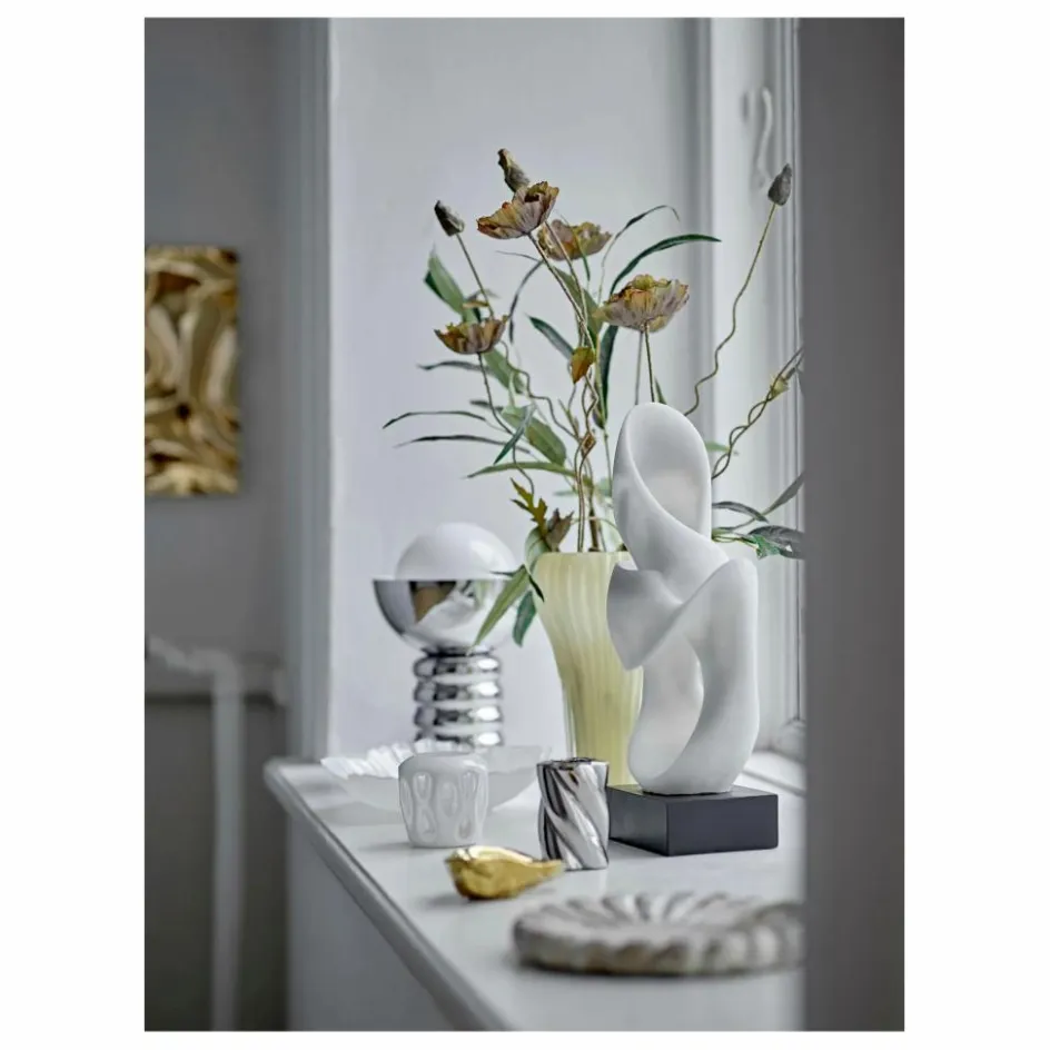 New Bloomingville Vase Averie en verre | Jaune