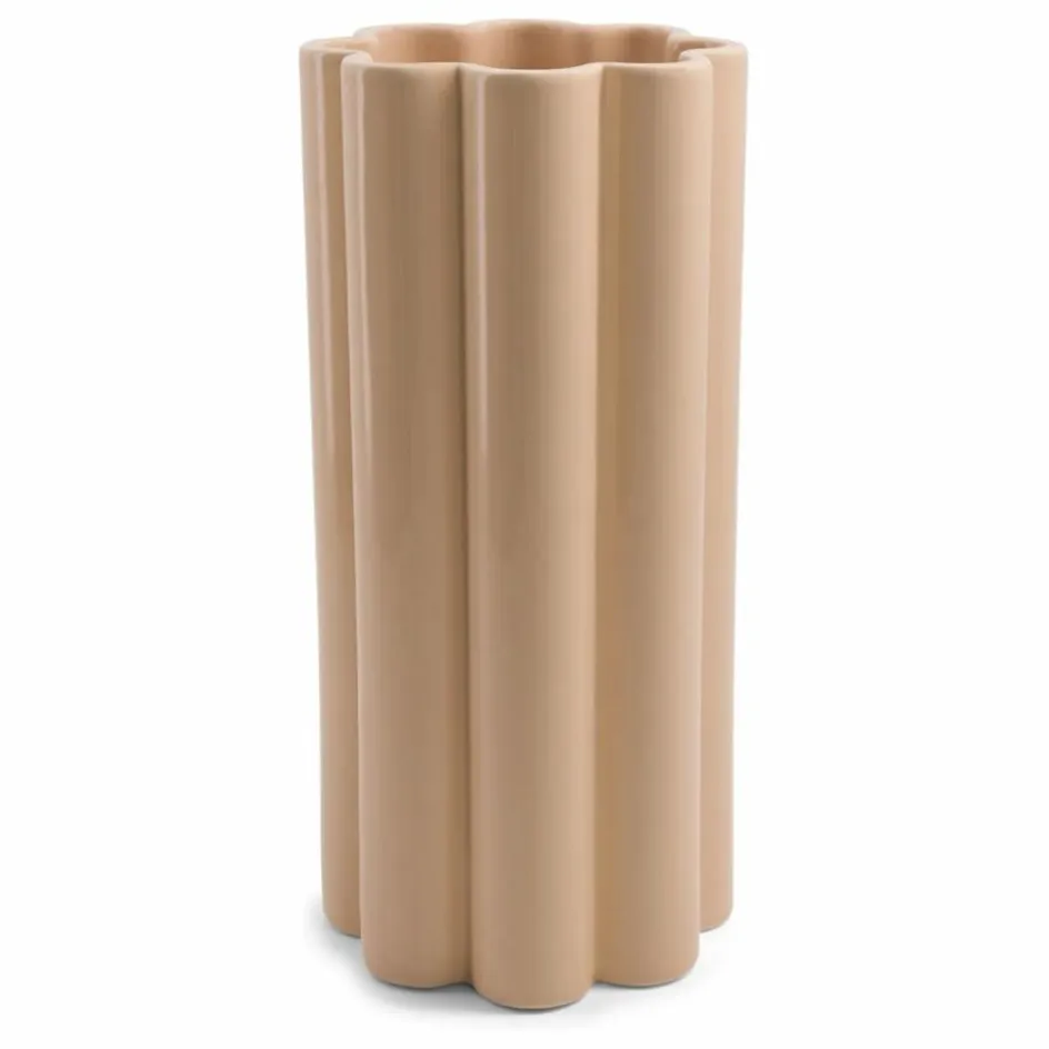 Online The Socialite Family Vase Duetto Solo en céramique | Beige