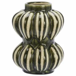 New Madam Stoltz Vase en grès | Vert