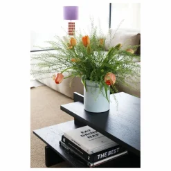 Hot &Klevering Vase en grès Turban | Bleu Clair